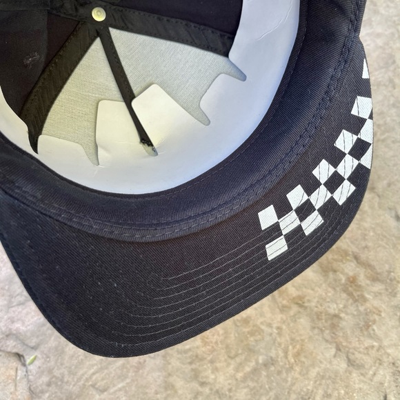 NWT VANS SNAPBACK HAT BLACK CHECKERBOARD NEW LOGO - Picture 9 of 14